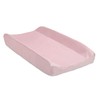 Delta Children Contoured Changing Pad with Plush Cover, Pink