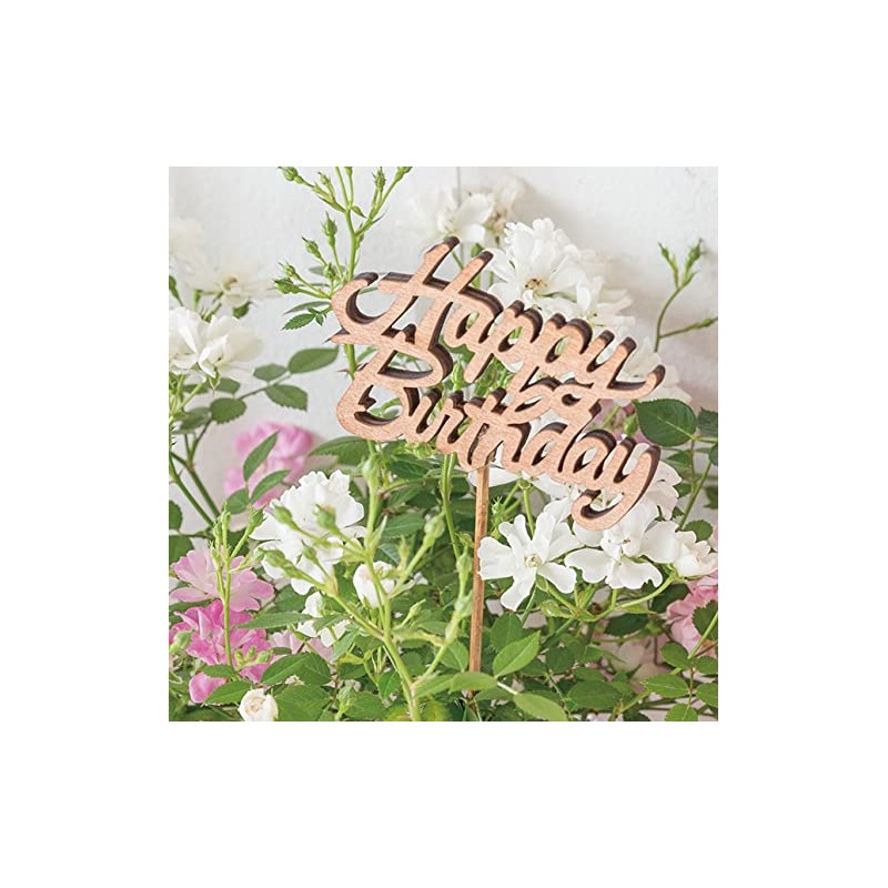Flower Pick Happy Birthday, My Dear. – 5 (Pack of