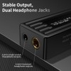 TRN Music Converter Digital Audio Elephant 3.5/4.4mm Jack (Black)