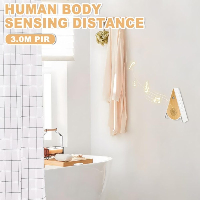 SGZIOO Bird Chirping Box, Toilet Motion Sensor, Bird Chirping Motion