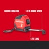 CRAFTSMAN Keychain Tape Measure, 6 FT (CMHT37106G)