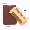 Wooden Beard Comb, Comb, Mustache, Wooden Folding Comb, Men's Styling