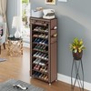 UDEAR 10 Layer Shoe Rack with 9 Compartments and Dust