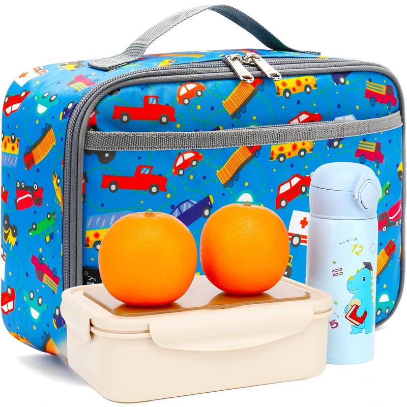 FlowFly Kids Lunch Box Insulated Soft Bag Mini Cooler Back