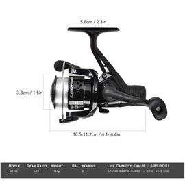 Lixada Fishing Rod Reel Combo Full Kit 1.5m Telescopic Fishing Rod Spinning Reel Set with Hooks Soft Lures Barrel Swivels Storage Bag