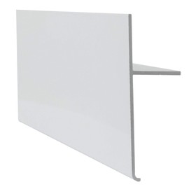 RecPro RV Slideout Trim | 92" Length | Black or White Color Options | Aluminum | Made in The USA (1 Trim Piece, White)