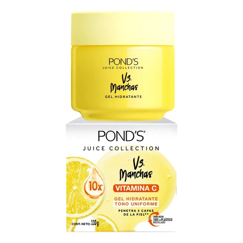 Pond’s Gel Hidratante Facial con Vitamina C, Reduce Manchas y