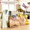 TACGEA 12 Pack Bag Clips, Magnetic Chip Clips Heavy Duty