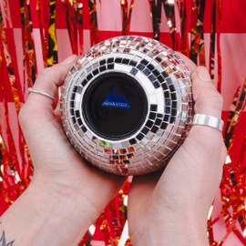 Fizz Creations Disco Decision Ball Novelty Decision Making Ball. Ask Question & Shake to Reveal Answer. Disco Ball Gifts.