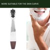 Men's Razor Handle Replacement Ergonomic Design Lightweight Shaving Safety Handle