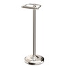 Gatco 1436PN, Freestanding Toilet Paper Holder, 22” H, Polished Nickel/Floor