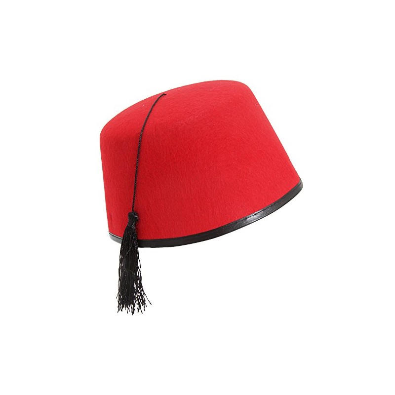 HENBRANDT RED FEZ HAT