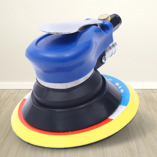 6"Air Palm Random Orbital Sander 10000 RPM Dual Action Pneumatic