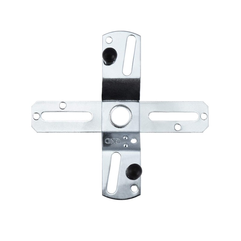 Canomo 4" Universal Light Fixture Crossbar 360 Rotation, Cross-Shaped Lighting