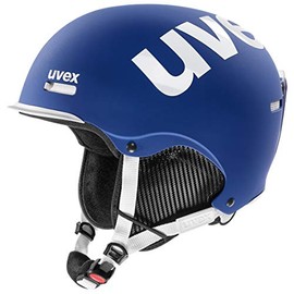 uvex hlmt 50 - Robust Ski Helmet for Men and Women - Individual Size Adjustment - Optimised Ventilation - Cobalt White Matt - 52-55 cm