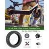 RidTianTek 10x2.30-6.5 Tire 10 Inch Tubeless Tire for NIU KQi2