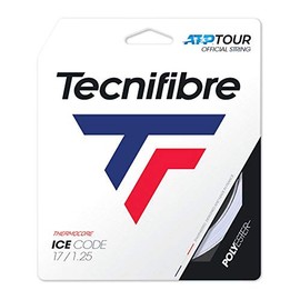 Tecnifibre TFG421 Tennis String Ice Cord ICE Code 47.8 ft (12 m) White 1.25