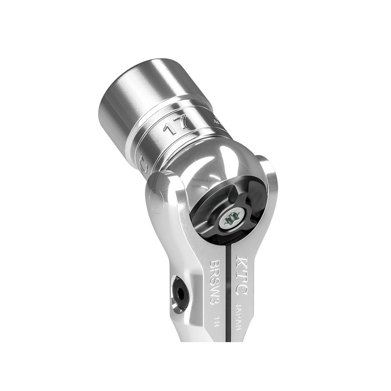 Kyoto Tool (KTC) 9.5 sq. Swivel Ratchet Handle BRSW3 Silver