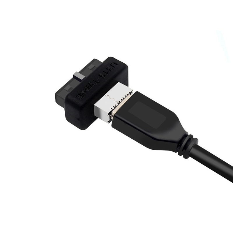 XRIKUI USB Front Panel Adapter 19-Pin Internal Connector for PC