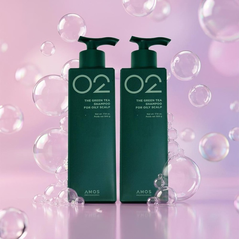 Mongul Cloud Partners Amos Green Tea Realistic Shampoo Seborrheic Scalp