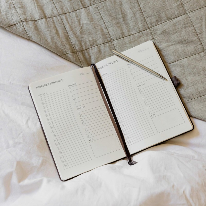 Scribble & Dot® A Daily Planner, Weekly and Monthly Planner