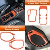 23PCS Full Set Interior Decoration Trim Kit for Jeep Wrangler
