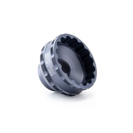 PARKTOOL BBT-59.3 Bottom Bracket Tool, Compatible BB Outer Diameter: 1.5 inches (39 mm), 1.6 - 1.7 inches (41 - 42 mm), No. of Notches: 16, Body Material is Aluminum to Prevent Scratches on BB Cups, CNC Machined for Extreme BB Tools, Silver, Small
