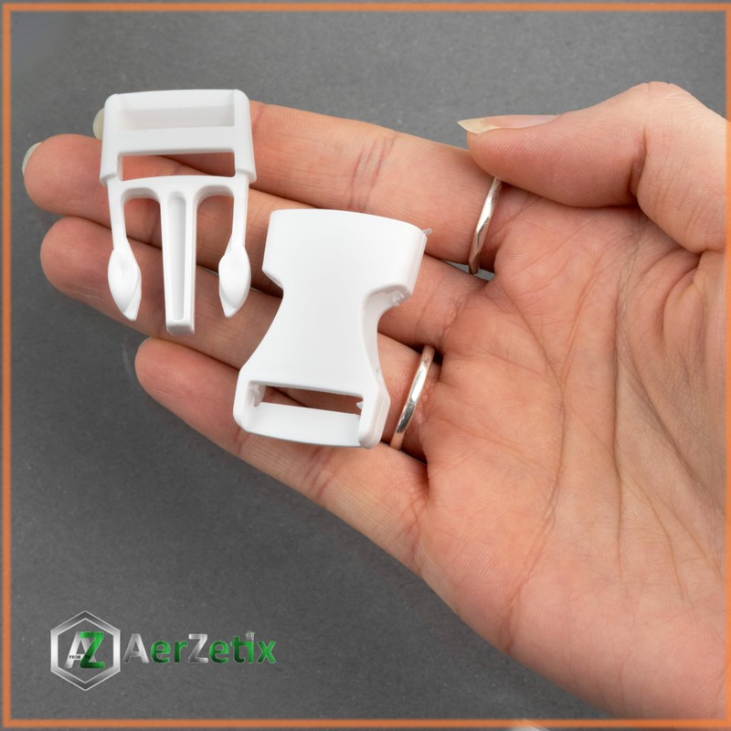 AERZETIX - 14er-Pack Schnallen, Schnellverschluss-Clips für Rucksäcke - 20 mm