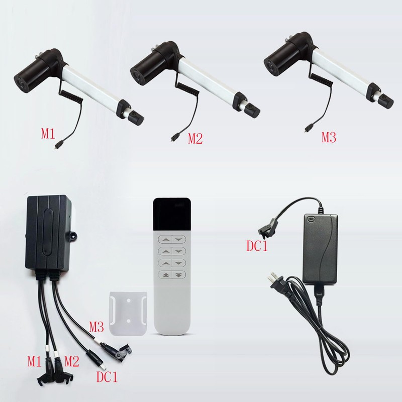 Pwshymi 1 Set of Recliner Controller Remote Control, 2.4G Single