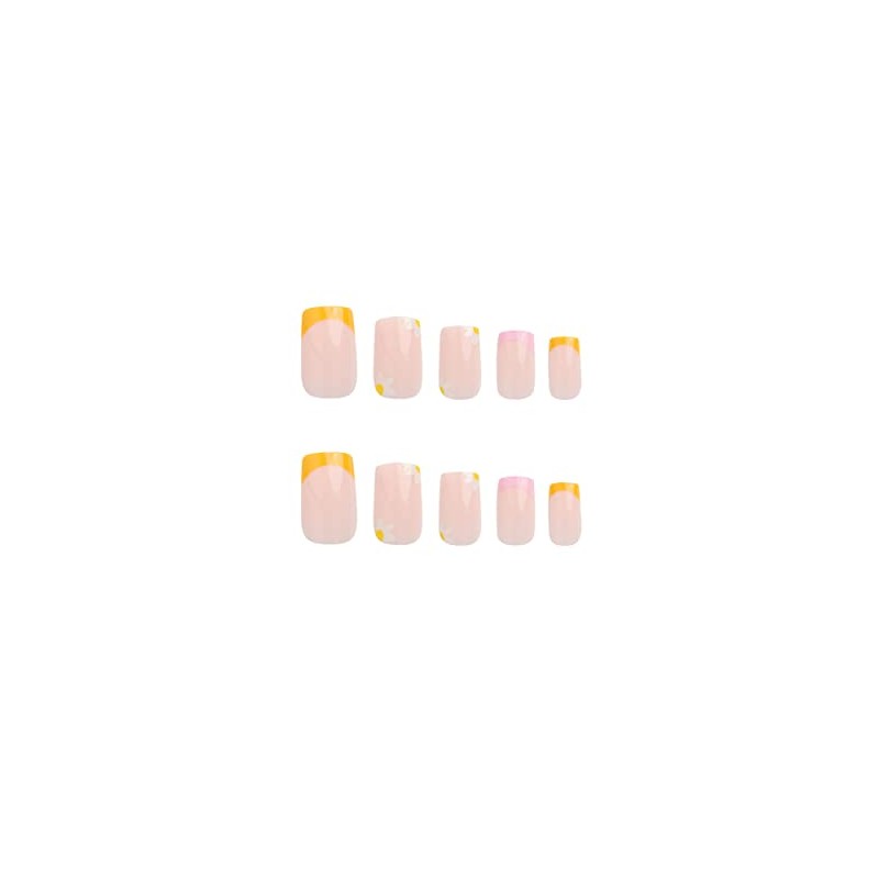Invogue In a Daze Square Nails (24 Pieces)