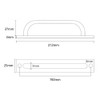 2 Pack Door Handle Pulls, Heavy Duty Barn Door Handle,