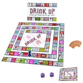 Drinking Games for Adults, Interactive Drinking Card Games for Adults Party Games Set, Monopoly Board Game Girls Night Drinking Games for Birthdays Game Nights Bachelorette Party Games