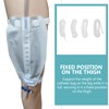 Hemoton Fastening Strap Urine Bag Catheter Leg Holder Wrap Holder
