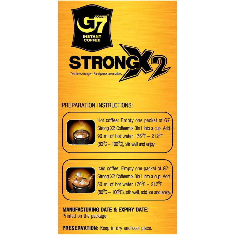 Trung Nguyen — G7 Strong X2 3 in 1 Instant