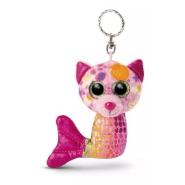 Nici Peluche Llavero Gato Sirena Aqua -marie 11cm.