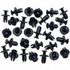 Rexka 30pcs Splash Shield Fender Liner Retainer Clips Rivet for