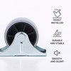 (Pack of 12) 40mm Small Wheel Casters Rubber Casters Casters