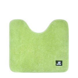 Toilet Mat, Fluffy, Absorbent, Washable, Popular, Anti-Slip, Stylish, Toilet, Rug, Toilet, Foot Mat, Regular Size, Toilet Mat, Toilet Mat (Green, 21.7 x 23.6 inches (55 x 60 cm)