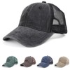 The largest selection Washed Cotton Mesh Cap Baseball Mesh Cap,