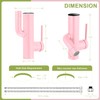 Bathroom Sink Faucet, Cactus-Shaped, Single Hole with Water-Powered LED Temperature