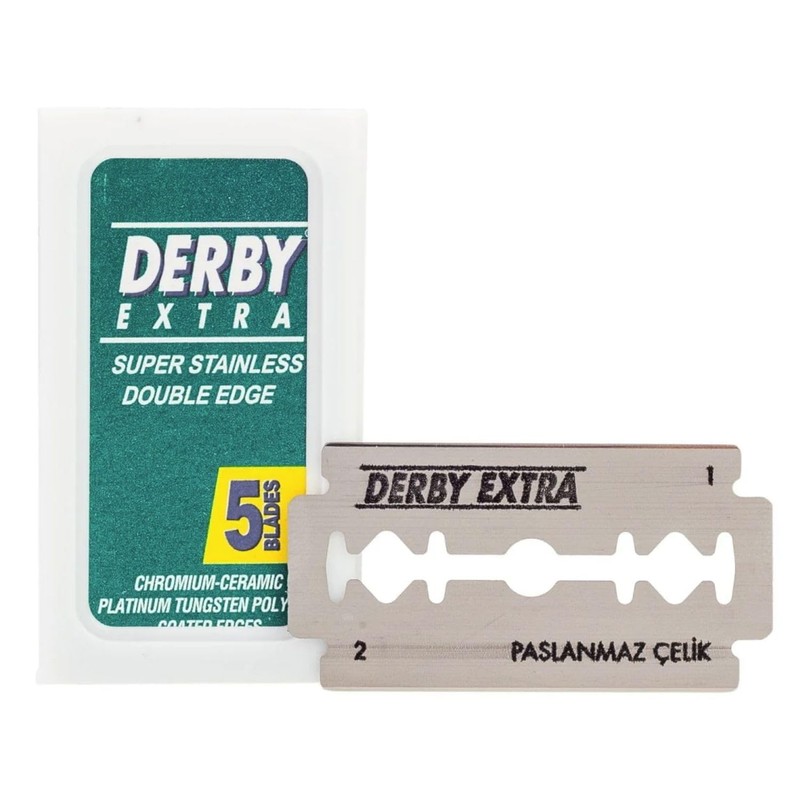 5 Derby Extra Razor Blades (1 Pack)