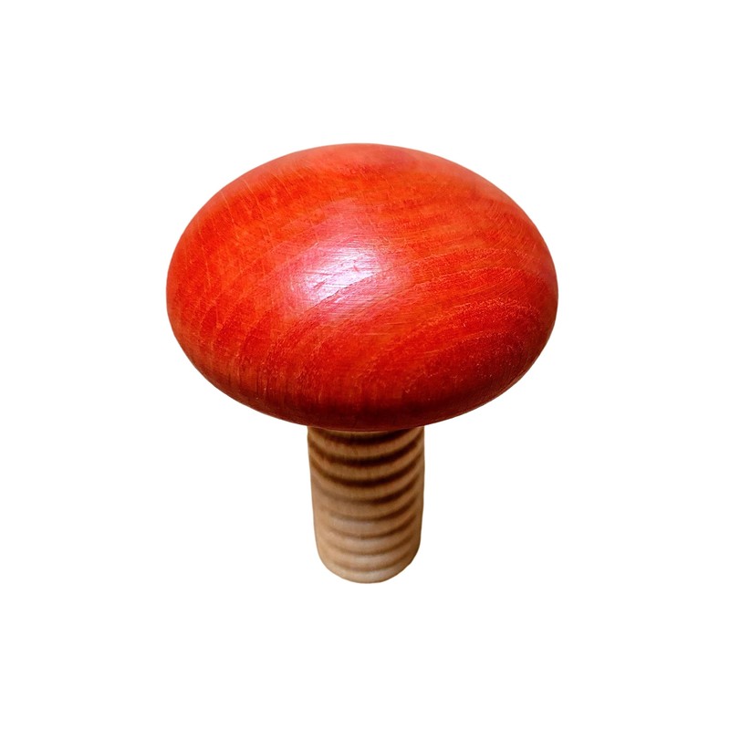 Wooden World 2 x Nutcracker made from natural beech wood