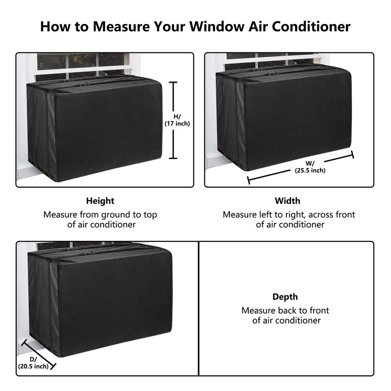 Aozzy Air Conditioner Covers For Window Units Ac Covers For