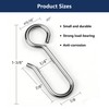 Set of 25 Universal Curtain Track Rollers Hooks, Ceiling Mount