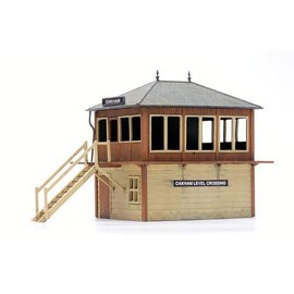 Dapol Model Railway Signal Box Plastic Kit - OO Scale 1/76