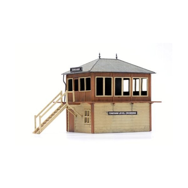 Dapol Model Railway Signal Box Plastic Kit - OO Scale 1/76
