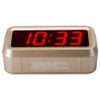 Timegyro Alarm Clock for Bedrooms, LED Digital Clock Battery Operated
