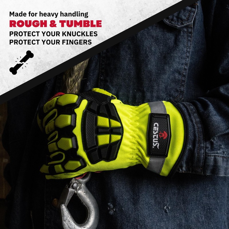 Cestus Deep III Pro, Heavy Duty Extrication Gloves, Level A7