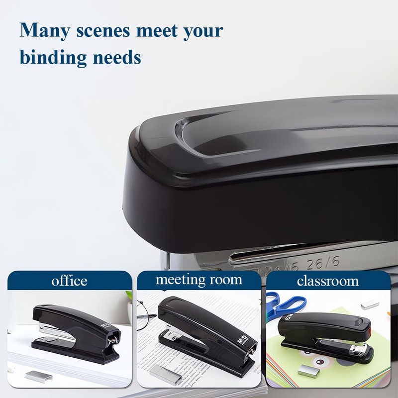 M&G Desktop Stapler Basic Stapler with 25 Sheet Capacity, Two