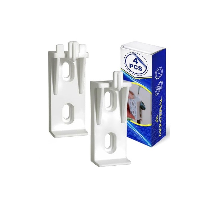 Aluminium Radiator Brackets 90 x 32 mm Made of High-Strength